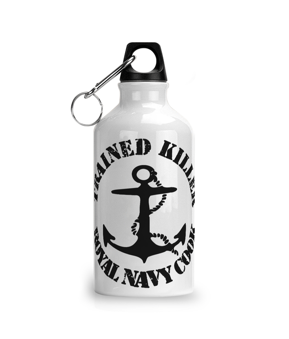 Trained Killer Royal Navy Cook - Waterbottle