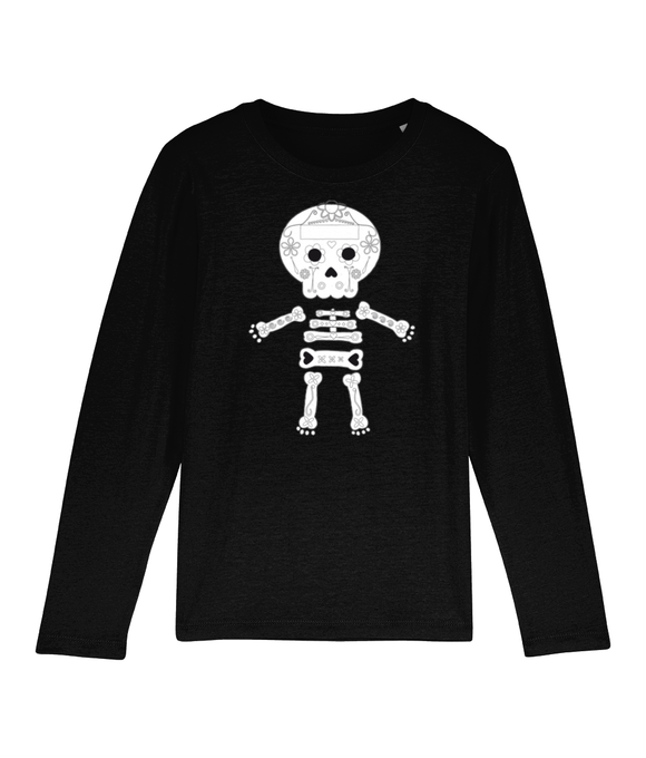 Kids Skeleton - Long Sleeve T-Shirt