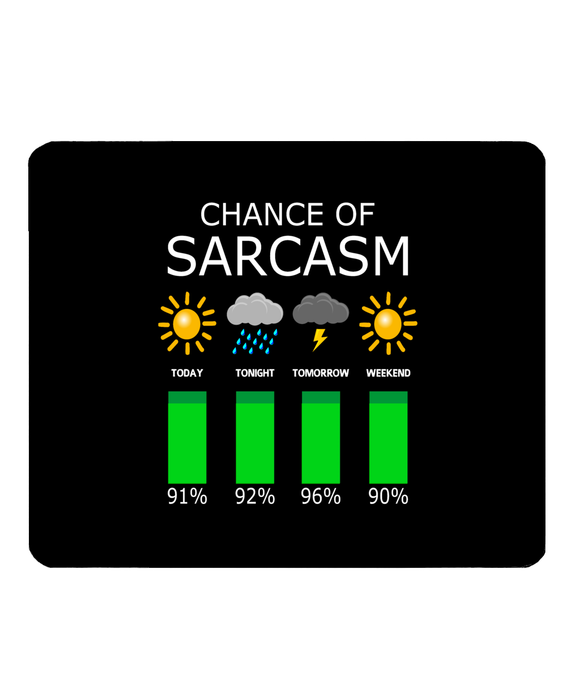 Chance of Sarcasm - Mousemat