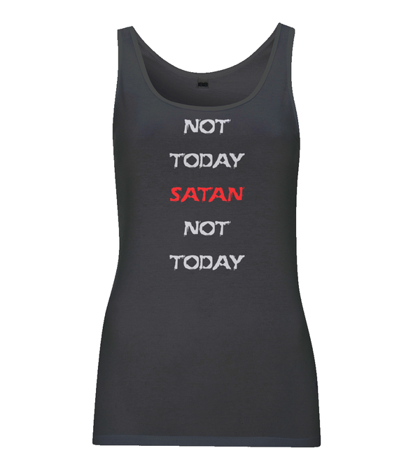 Not Today Satan - Jersey Vest