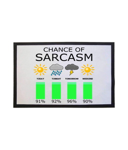 Chance of Sarcasm - Doormat